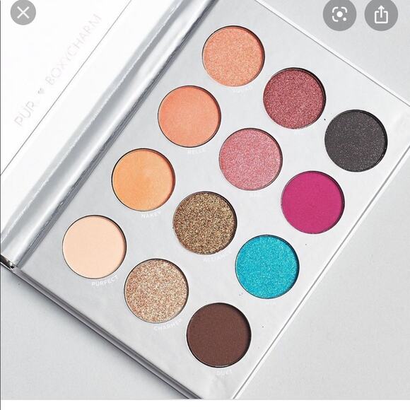 PUR x BOXYCHARM Collab Eyeshadow Palette Neutral Tones NEW NWT - Picture 3 of 6